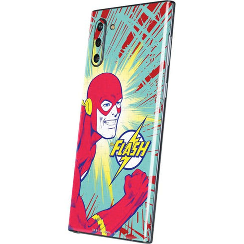 DC Comics The Flash Classic Art Smile Blast Galaxy Note 10 Skin